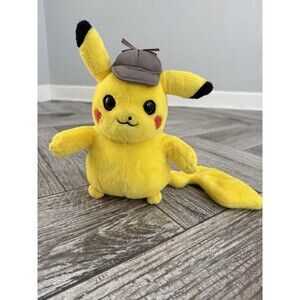 Pokemon Movie DETECTIVE PIKACHU 9" Movie Stuffed Plush